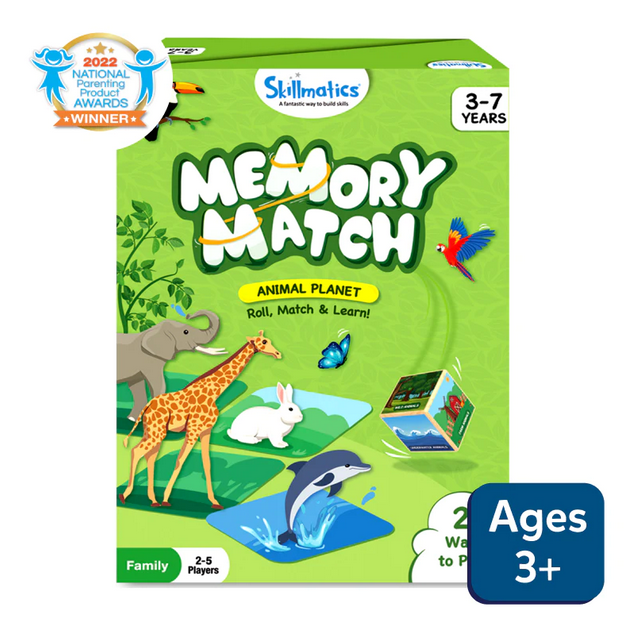 Memory Match Animal Planet - Elegant Mommy