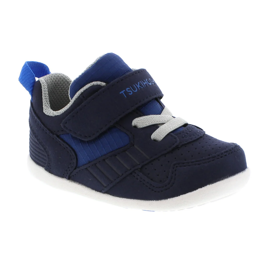 Racer Baby Shoe  (Navy/Blue) - Elegant Mommy