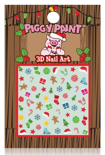 * Piggy Paint Nail Art Christmas