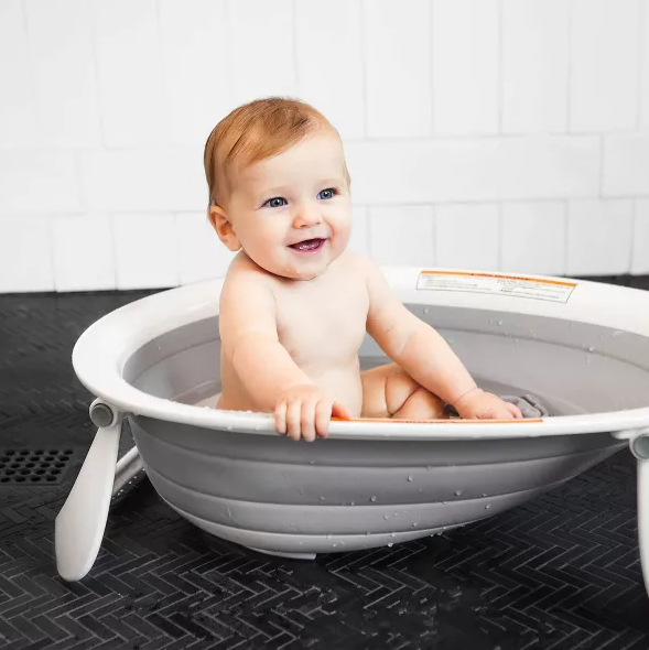 Naked Collapsible Bathtub Grey - Elegant Mommy