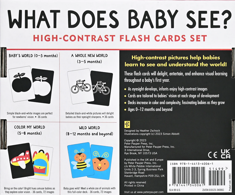 What Does Baby See? Flash Cards Value Pack