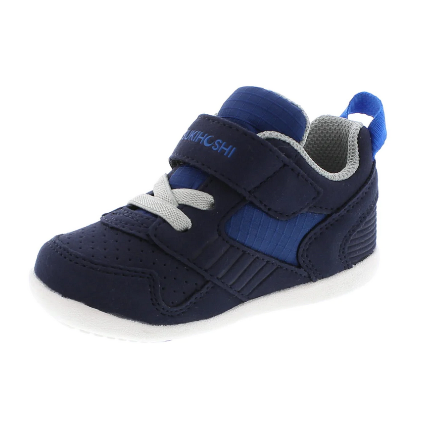 Racer Baby Shoe  (Navy/Blue) - Elegant Mommy