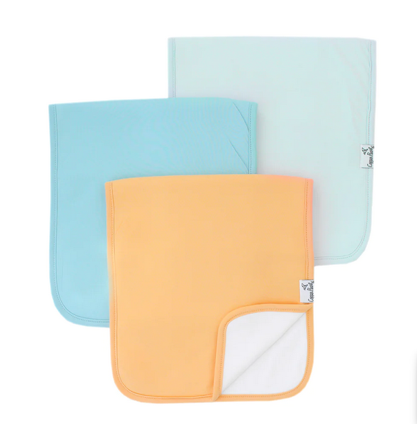 Copper Pearl Bennie Burp Cloth -