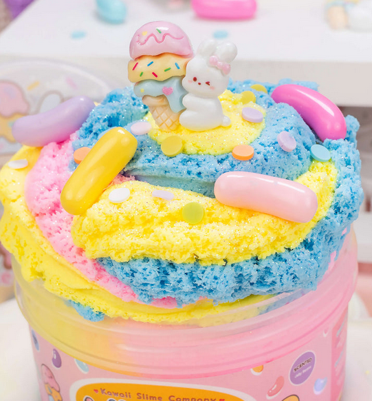 Jelly Bean Ice Cream Cloud Signature Dome™ Slime