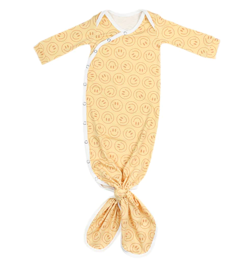 Vance Newborn Knotted Gown