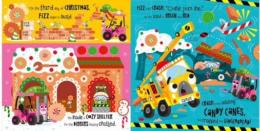 THE 12 DIGGERS OF CHRISTMAS BOOK
