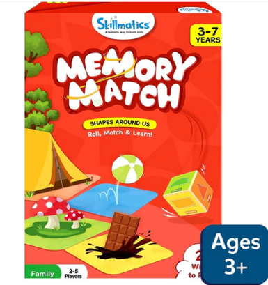 Memory Match Shapes - Elegant Mommy