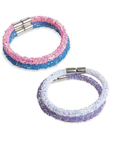 Blissfull Crystal Bracelet Set, 2pcs, Assorted