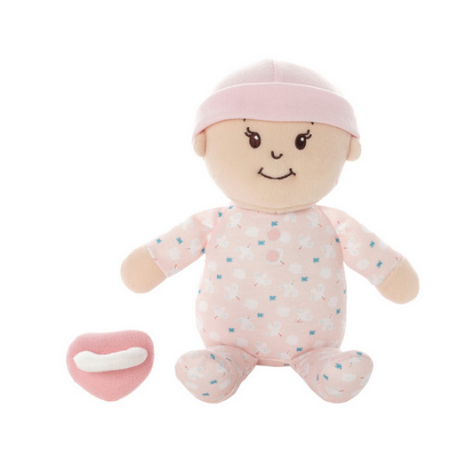 Love, Stella My First Doll Peach & Bassinet