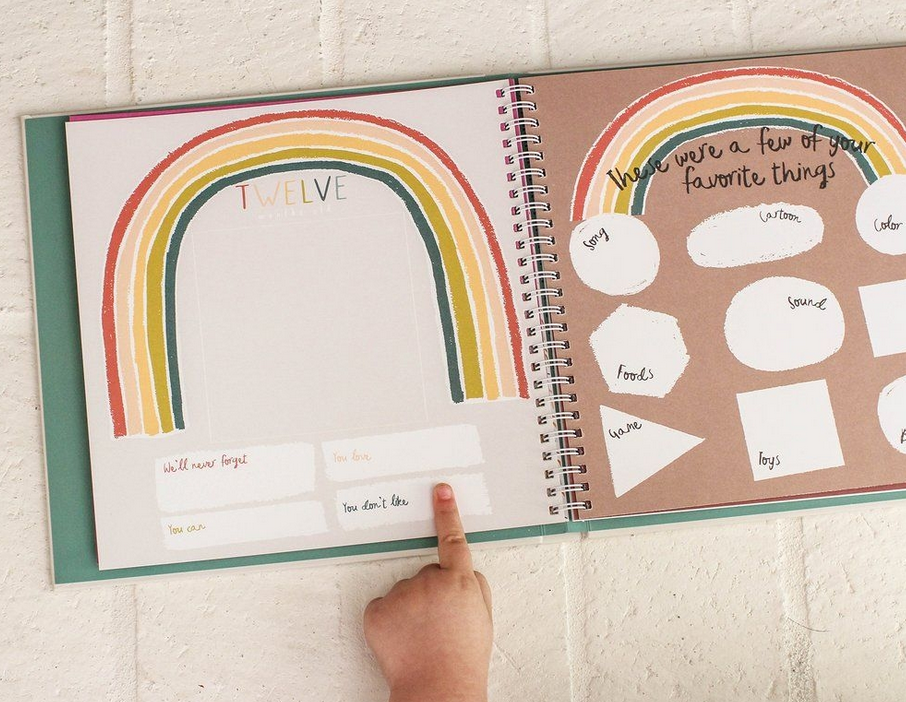 Little Rainbow Memory Book