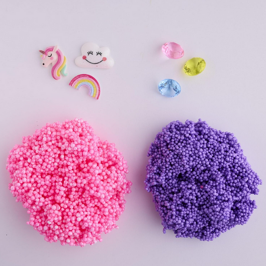 Sensory Surprise Squishy Foam Bucket - Unicorn Charms