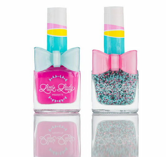 Flamingo Dino Duo Kids Nail Polish