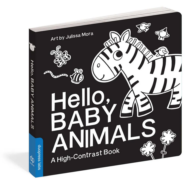 Hello, Baby Animals High Contrast Board Book
