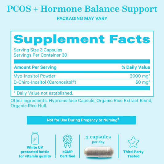 40:1 Ratio Myo-Inositol + D-Chiro-Inositol