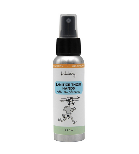 Taylors Baby SANITIZE those HANDS! Aluminum Bottle