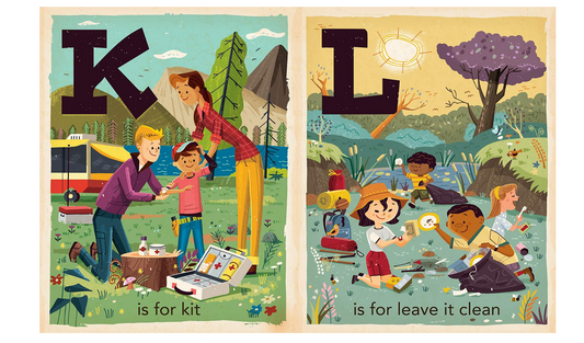 C is for Camping Book
