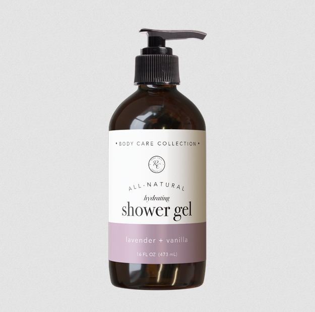 Shower Gel | 16 Oz Lavender + Vanilla