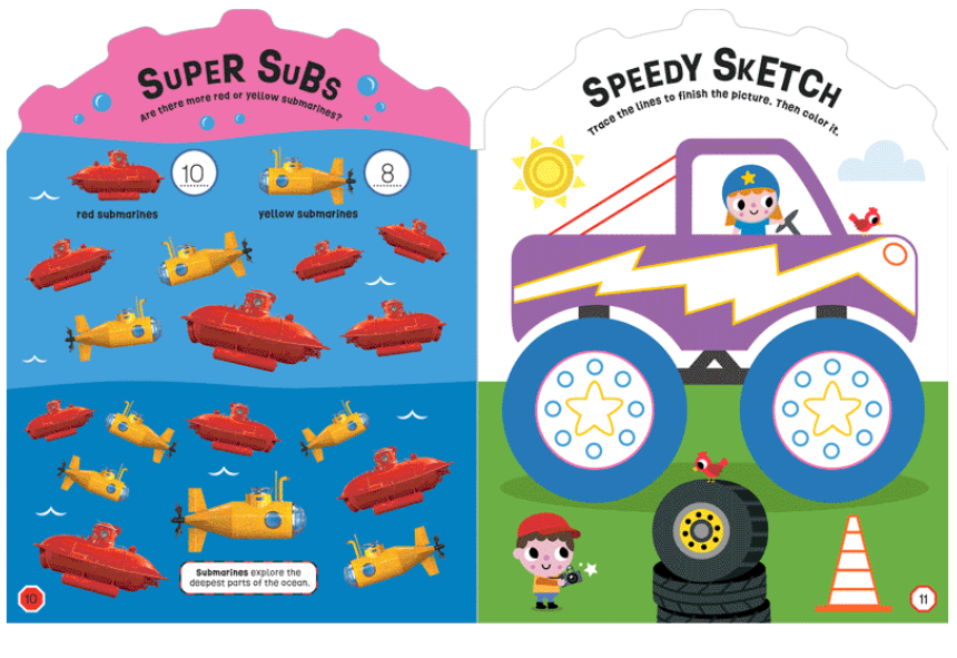 MIGHTY MACHINES ACTIVITY BOOK