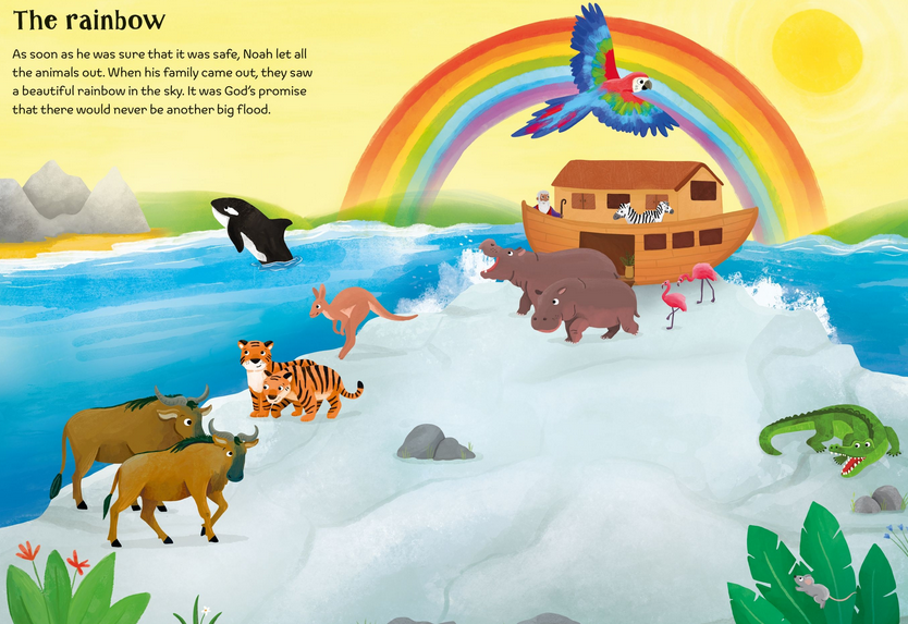 Little First Stickers Noah's Ark