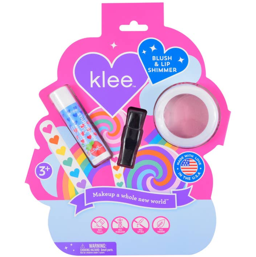 Sunshine Whisper - Natural Blush and Lip Shimmer Set