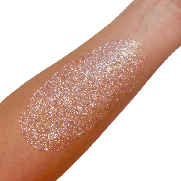 Super Sparkly Fine Glitter Gel - White