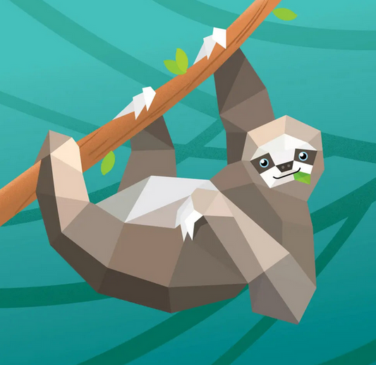 Paint by Sticker Kids: Rainforest Animals