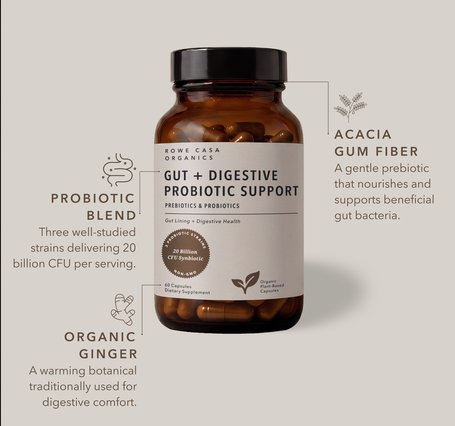 Gut + Digestive Probiotic Support | 60 Capsules