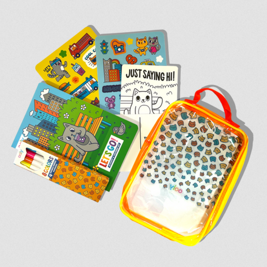 Let's Go!: Activity & Coloring Kit - Kitty in the City