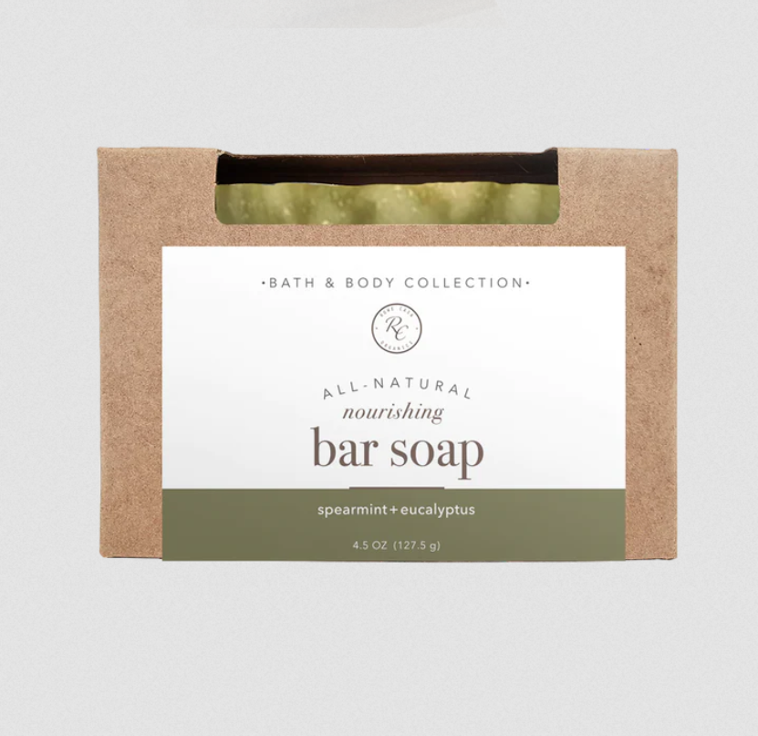 Bar Soap 4.5oz  Spearmint + Eucalyptus