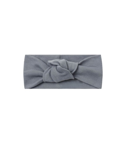 KNOTTED HEADBAND SLATE