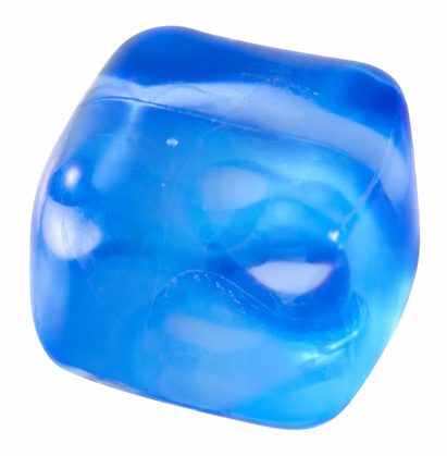 Fun Cube- Blue Squishy Toy