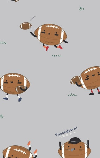Footballs Playing Football - Bandana Bib