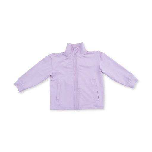Tiny Tumblers Activewear Lilac - Mock Neck Active Jacket