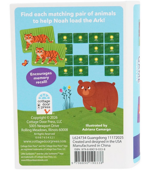 Memory Match Game Noah's Ark