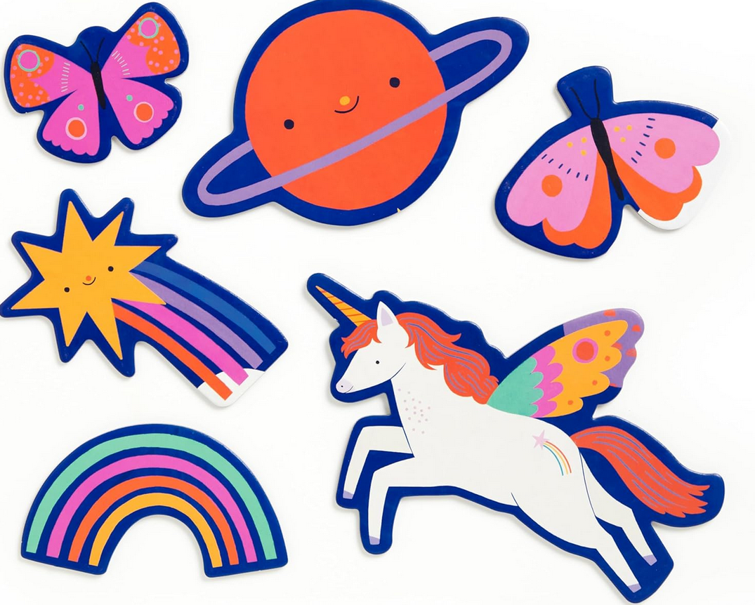 Unicorn Magic 25 Piece Floor Puzzle with Shaped Pieces