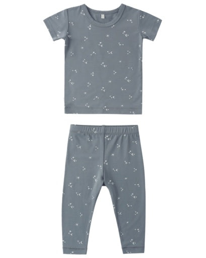 BAMBOO SHORT SLEEVE PAJAMA SET STARLIGHT 18-24M