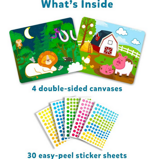 Dot It Animals Sticker Activity