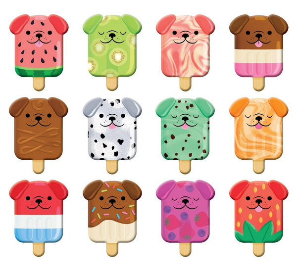 Pupsicles Shaped Memory Match