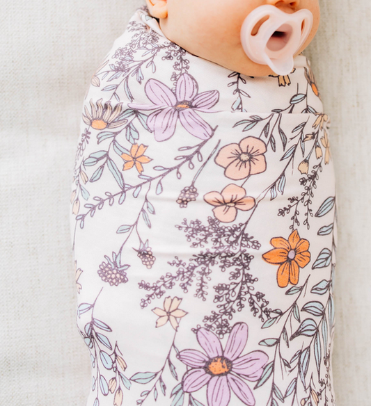 Flora Knit Blanket Single