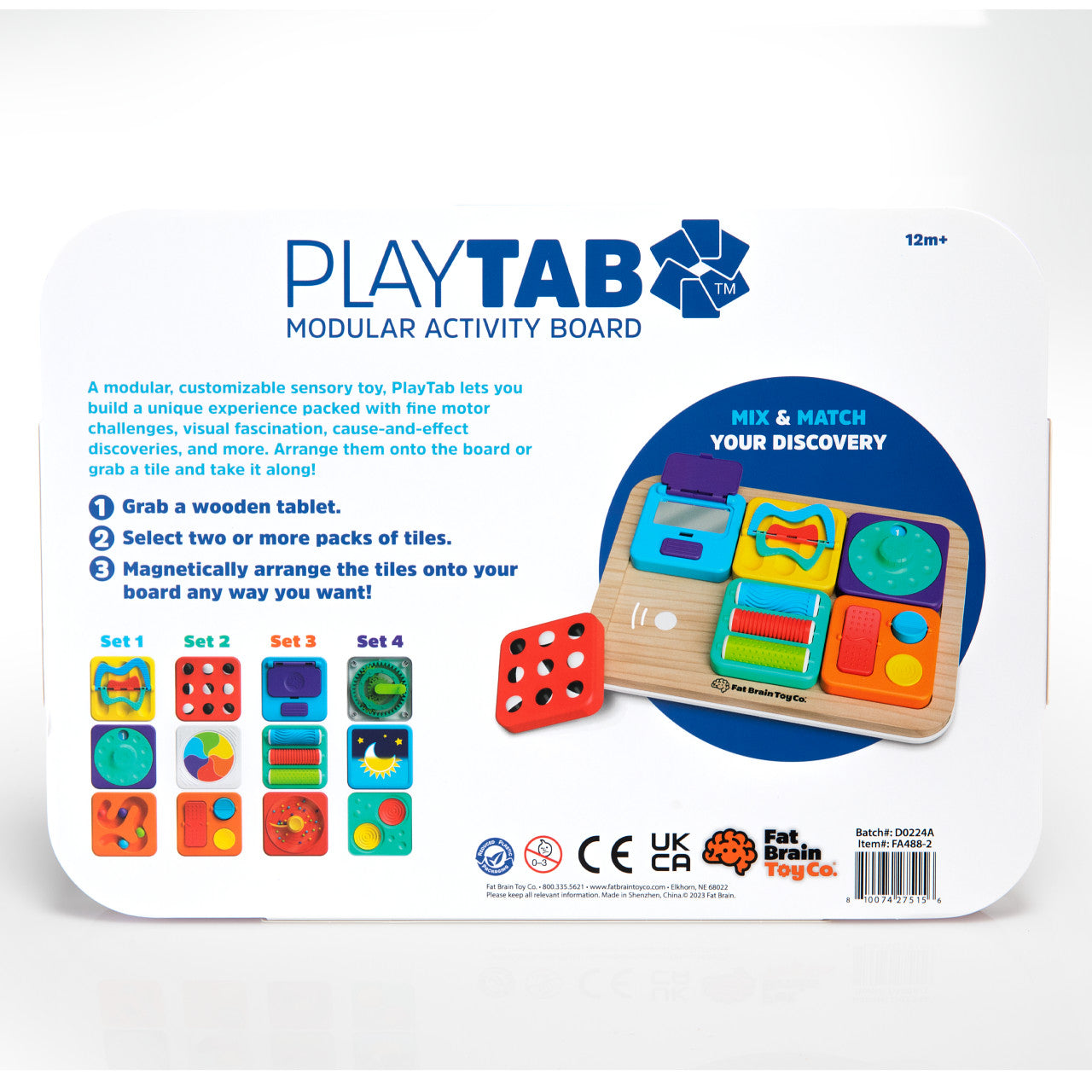 Fat Brain Play Tab | Activity Board