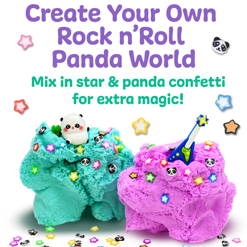 Sensory Mini Play Kit Jar with Cloud Clay: Panda