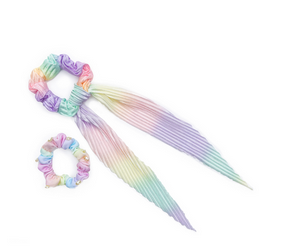 Pastel Rainbow Scrunchie, Assorted