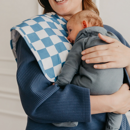 Copper Pearl Speedster Burp Cloth
