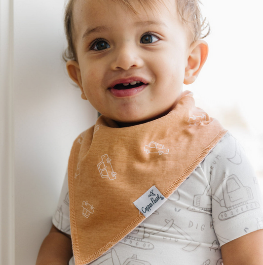 Gage Single Bandana Bib By Copper Pearl