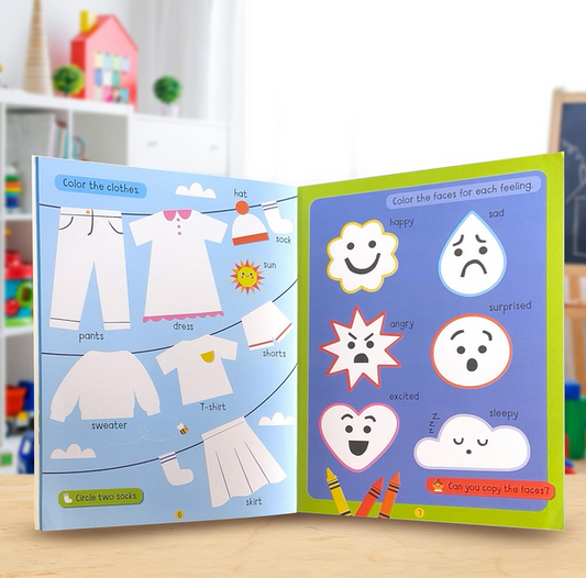 BIG STICKERS FOR TODDLER HANDS: EVERYTHING