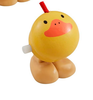 Wooden Wind Up Animal- Chick