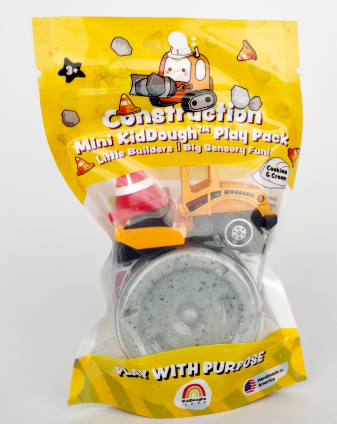Construction Mini KidDough Play Kit