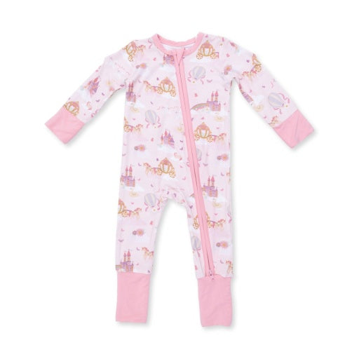 Princess Unicorns and Castle - Convertible Romper