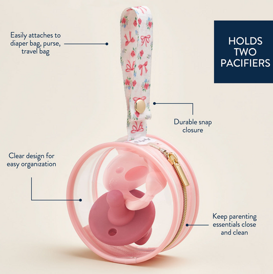 Itzy Paci Case - Ribbons & Roses