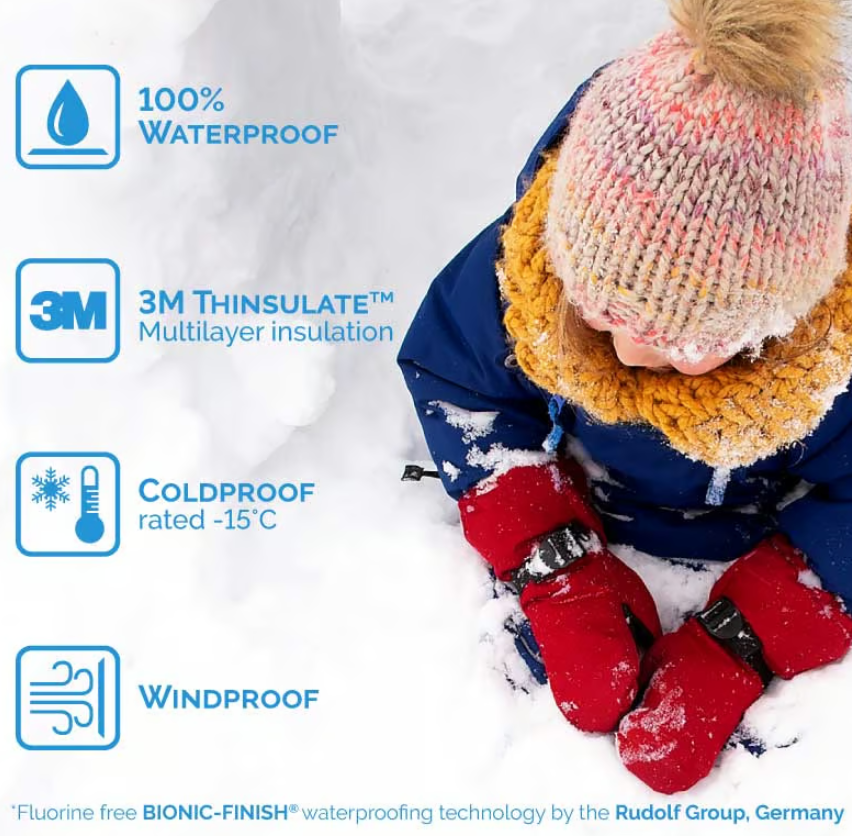 *Black Star | Toasty-Dry Waterproof Mitten